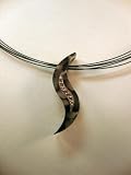NEW Fierce Black and White Diamond Cable Necklace, Limited.