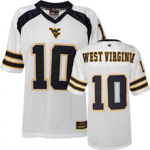 Buy West Virginia Mountaineers -White- Franchise Football Jersey now!