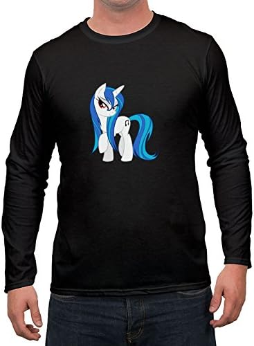For Men Cotton Black Personalized Long-sleeve O-neck Funny Dj T-shirt Large