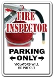 FIRE INSPECTOR ~Sign~ fireman engine inspect man gift