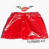 Miguel Cotto Autographed Fight Red White And Blue Game Model Boxing Trunks