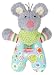 sigikid 48207 - Flower Power Mouse, mit Rassel