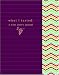 What I Tasted: A Wine Journal (Potter Style)