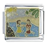 Bible Story John The Baptist Italian Charms Bracelet Link