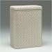 Clothing Hamper (Cream) (26 H x 18.5 W x 10.25 D)