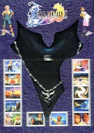 Click here to buy Final Fantasy X Tidus Necklace Ring Gift Set by 00.
