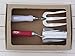 Burgon & Ball Fushsia and Grey Trowel and Fork Gift Set
