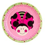 LadyBugs: Oh So Sweet 9" Dinner Plates (8) Party Supplies