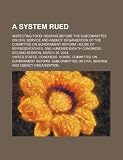 A system rued: inspecting food: hearing before the Subcommittee on Civil Service and Agency Organization of the Committee on Government Reform