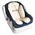 Kiddopotamus Snuzzler Complete Head and Body Support, Ivory Fleece & Navy Trim