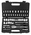 Stanley 92-809 MaxDrive 60-Piece 1/4 and 3/8-inch Standard and Metric Socket Set With Case