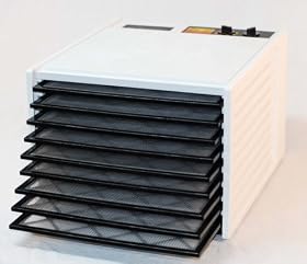 Excalibur 3900 Deluxe Series 9 Tray Food Dehydrator - White