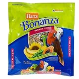 Hartz Bonanza 4-Pound Gourmet Diet Supply, Parrot