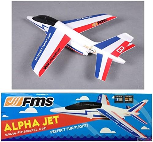 FireFox Toys FMS Alpha Jet, Red/White/Blue