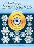 Bentleys Snowflakes CD-ROM and Book (Electronic Clip Art)