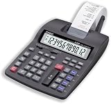 Review CASIO  / Casio Calculator Printing Euro Tax Mains-power 12 Digit 2.4 Lines/sec 199x249x72mm Ref HR200TEC
