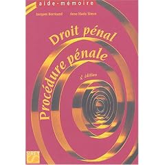 Droit p�nal, proc�dure p�nale