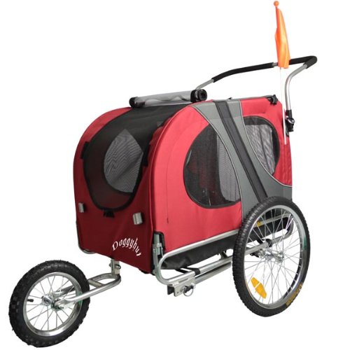 Imagen 7 de DOGGYHUT Remolque extra-grande para perros con kit de footing 10202-01