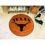 29 Round Texas Longhorns Basketball Mat