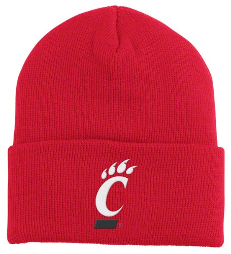 Cincinnati Bearcats adidas Red Basic Logo Cuffed Knit Hat
