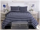 Nautica Wainscott Stripe Quilt Collection