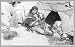 BREAST FEEDING PHOTO 1907 ESKIMO SEWARD AK