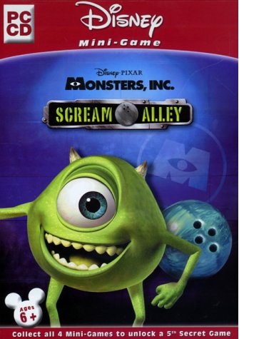Childrens Toyshop  Video Games : Disney/Pixar's Monsters, Inc: Scream Alley Mini Game