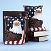 Patriotic American Eagle Bookends