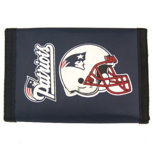 New England Patriots Nylon Trifold Wallet