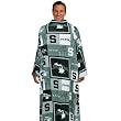 OFFICIALLY LICENSED MICHIGAN STATE SPARTANS SNUGGIE-MICHIGAN STATE SNUGGIE-