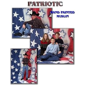 muslinbackdrops.com-8X10 Hand Painted Patriotic Scenic Backdrop Photo Background