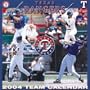 Texas Rangers 2004 16-month wall calendar