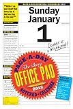 Busy Office Page-a-Day and Notepad 2012 Calendar (Page a Day Notepad Calendar)