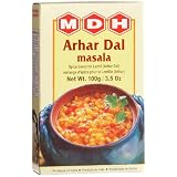 MDH Arhar Dal Masala Spice Blend for Lentil 3.5 Ounce Boxes Pack of 10 by 