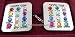 Hoshen Twelve Tribes Tallit Clips