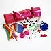Colossal Christmas Crackers - Mini instruments, rocket balloons, joke and music trivia cards and paper party hats