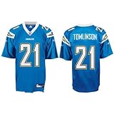 LaDainian Tomlinson Jersey: Reebok Powder Blue Replica #21 San Diego Chargers Jersey