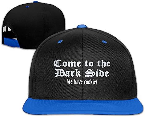 Come To The Dark Side Cookies Snapback RoyalBlue Unisex Hat