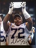 Glenn Dorsey Signed LSU Tigers 16x20 Unframed Photo