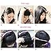 SARLA Clip on Bangs Fringe Hair Extensions Synthetic Hairpiece Hair Piece For Women Full Straight Fashion Stylish Cute Japan High Temperature Fiber(B7#black brown 4) …