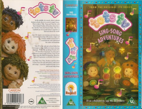 Tots Tv Dog. Tots TV - Sing Songs [VHS]. Carlton : VHS Tape : Video