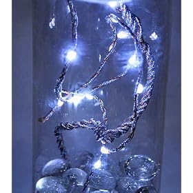 25ct Battery Operated LED Angel Tear Lights