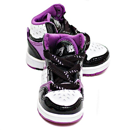 Run Athletics Infant Toddler Girls Shoes White Glam Pie Sneakers 2-10