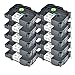 NineLeaf 10 Pack Compatible for Brother P-Touch Label Maker Refills TZ Tape 18mm 0.7 Laminated White TZe-241 TZe241 TZ-241 TZ241 3/4'' Black on White Label Tape for Ptouch PTD600 PTD400AD Labeler