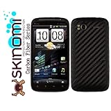 Skinomi TechSkin - Black Carbon Fiber Film Shield & Screen Protector for HT ....