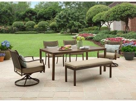 Better Homes and Gardens Lynnhaven Park 6-Piece Outdoor Dining Set
