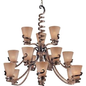 Minka Lavery Tofino 1769-211 Large 15 Light 900w (37H x 39W) Chandelier Lighting in Tofino... by Minka