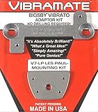 Vibramate V7-LP Mounting Kit for Bigsby B7 Carved Top Les Paul Guitars, Chrome