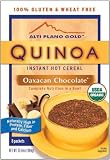 AltiPlano Gold Gluten-Free High Fiber Instant Hot Quinoa Cereal: Oaxacan Chocolate 12-Pack