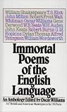 Immortal Poems of the English Language: An Anthology
